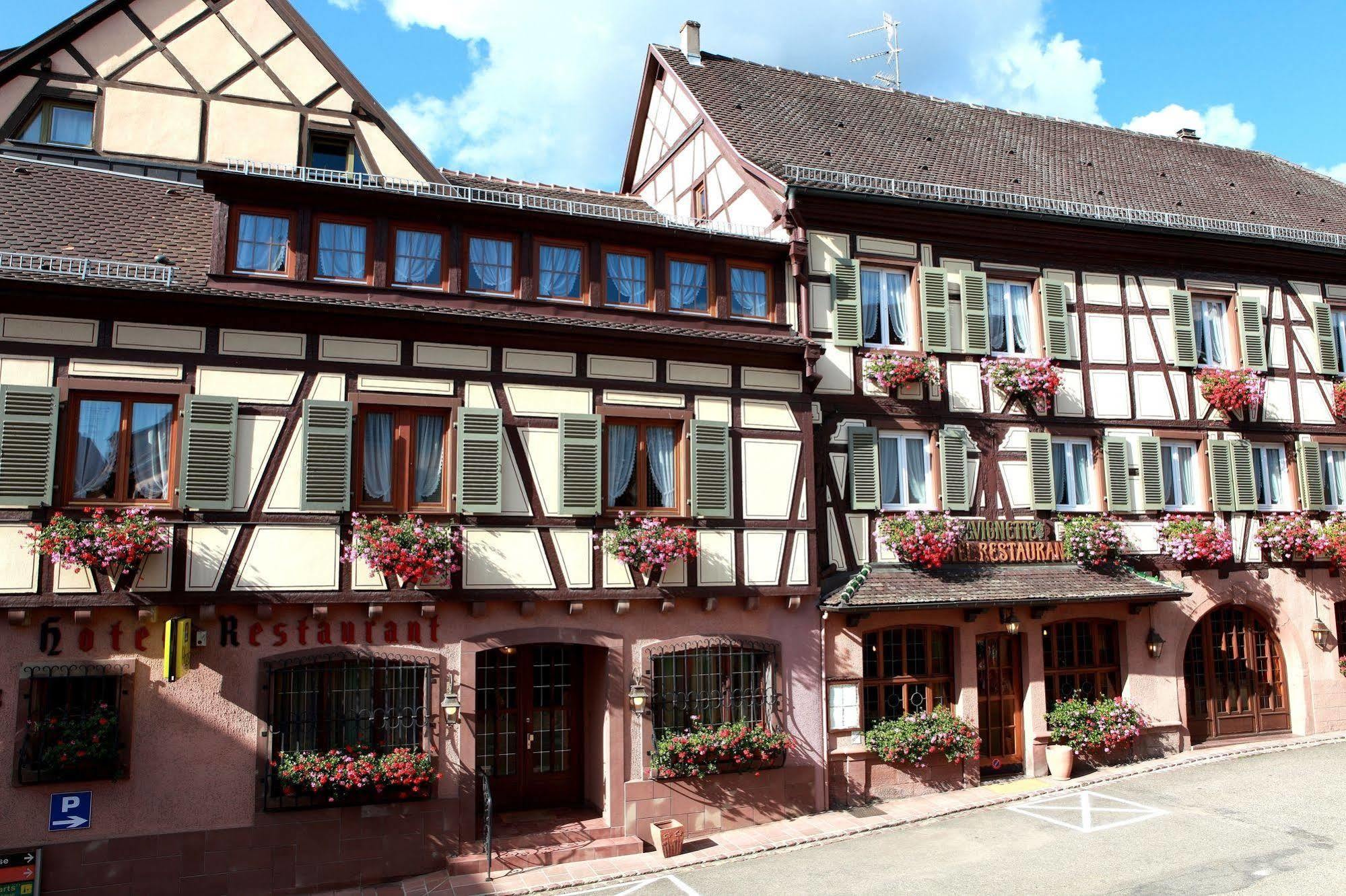 Hotel A La Vignette - Colmar-Nord Saint-Hippolyte  Exteriér fotografie