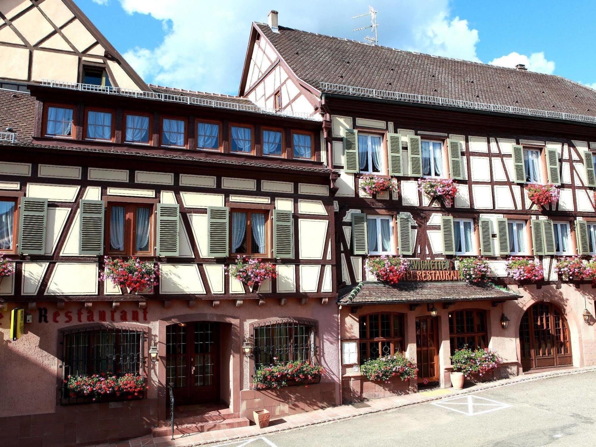 Hotel A La Vignette - Colmar-Nord Saint-Hippolyte  Exteriér fotografie