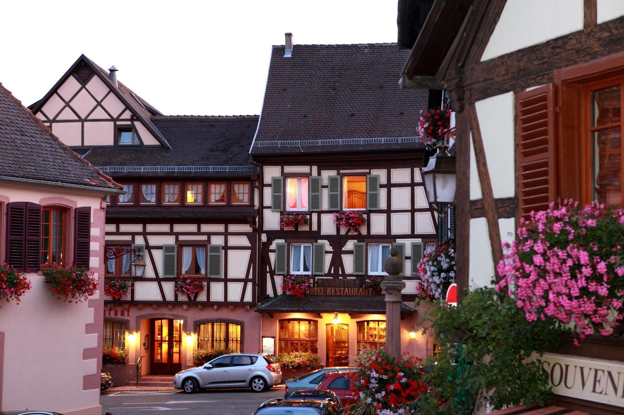 Hotel A La Vignette - Colmar-Nord Saint-Hippolyte  Exteriér fotografie